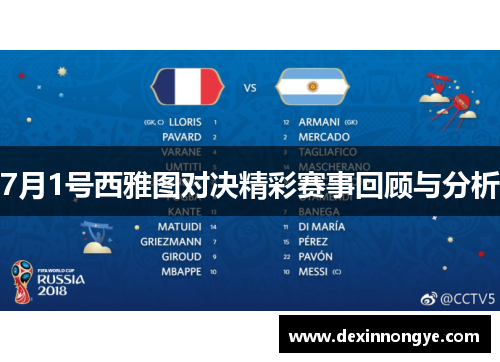 7月1号西雅图对决精彩赛事回顾与分析